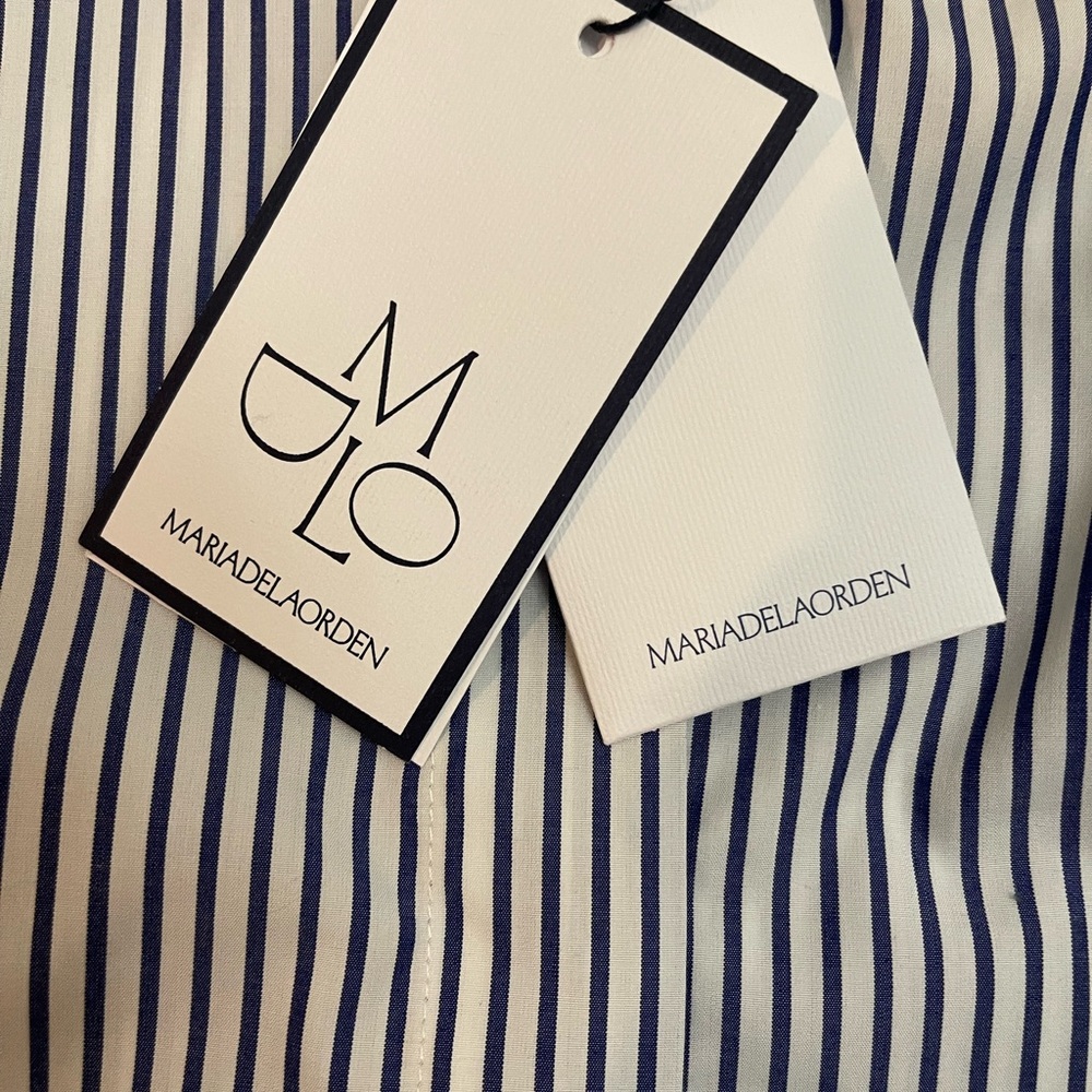 Mizou Shirt - Navy Stripes - Picture 14 of 15
